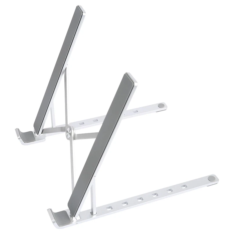 onn. Adjustible Height/Angle Foldable Laptop Stand, from 13 in. to 15.6 in.