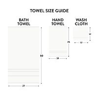 Mainstays Solid Washcloth, 12x12"
