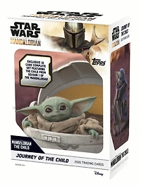 Topps The Mandalorian: Journey of the Child Star Wars Blaster Box - Featuring Baby Yoda | Includes Illustrated Cards & Parallels