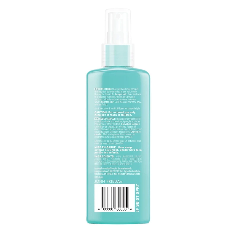 Fixatif au sel marin Beach Blonde Sea Waves de John Frieda (Fabriqué au Canada)