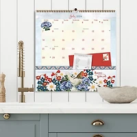 Jardins botaniques 2024 30.48x30.48 CM Note Nook Mur Carré Calendrier, 9781469430232