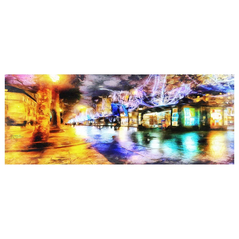 Design Art Streets of Paris Canvas Art