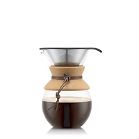 Bodum Pour Over Cafetière avec filtre permanent Verser, 1L, 34oz