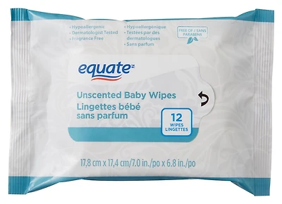 Lingettes bébé sans parfum