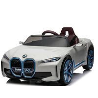 KidsVip 12V Complete Edition Licensed BMW I4 4x4 Ride-On Car for Kids and Toddlers