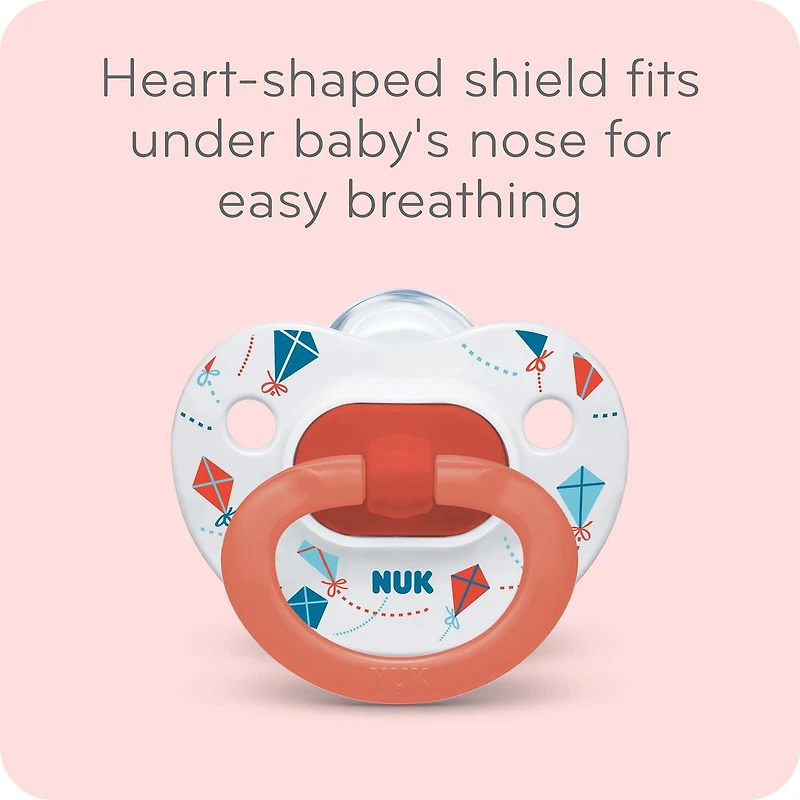 NUK Orthodontic Pacifiers, 18-36 Months, 2-Pack