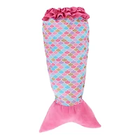 My Life As Mermaid Blanket for 18" Dolls, Scallop