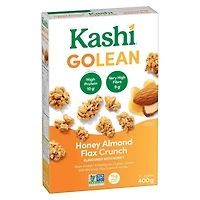 Kashi GOLEAN Honey Almond Flax Crunch Cereal, 400g, 400g