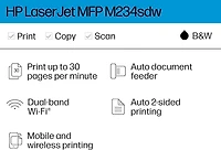 HP LaserJet MFP M234sdw Printer