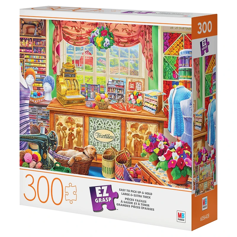 300-Piece Big Ben Jigsaw Puzzle, Wool Shop