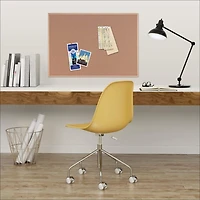 Tableau d’affichage Quartet en liège naturel avec cadre en érable