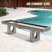 11 ft Aurora Outdoor All-Weather Shuffleboard Table, All Acessories Included, By Barrington Billiards