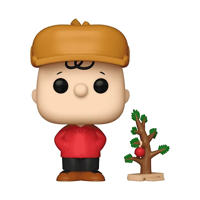 Funko Pop! Television: Peanuts - Charlie Brown avec Tree figurine en vinyle