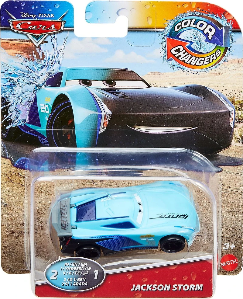 Disney Pixar Cars Color Changers Jackson Storm