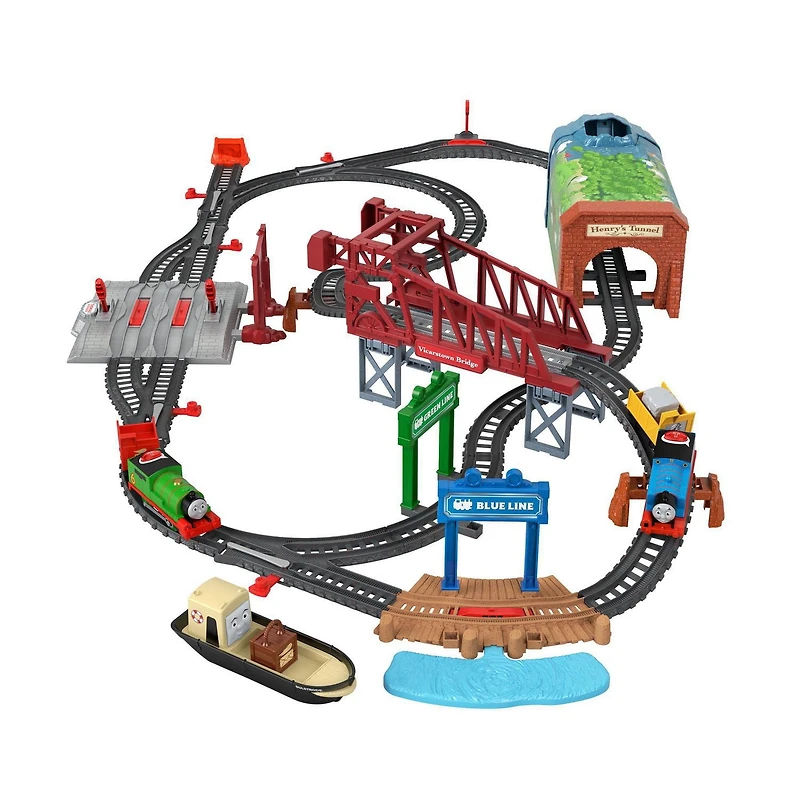 Thomas & Friends Talking Thomas & Percy Train Set - English Edition