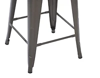 Ensemble de 4 tabourets de bar en métal de 24 po de Mainstays - Multicolores