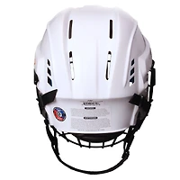 V3.0 Powertek White Helmet with Cage - SR Large