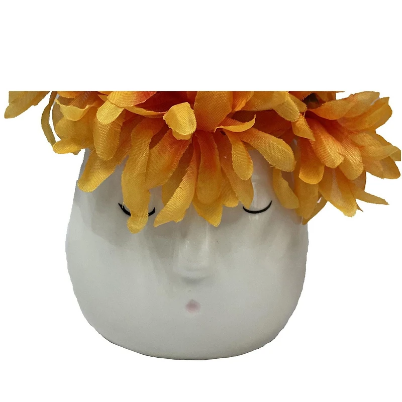 Way to celebrate ORANGE DAHLIA POT
