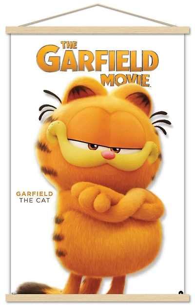 The Garfield Movie - Garfield Feature Series 24 Wall Poster with Magnetic Frame