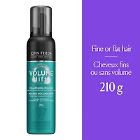 John Frieda Volume Lift Volumizing Mousse for Fuller Styled Hair, Volumizing Mousse | 210 g