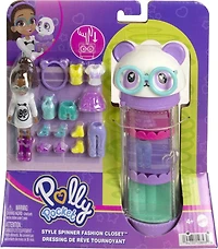 Polly Pocket Coffret Tube mode de rêve tournant, Shani
