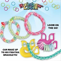 Boîte à trésor Rainbow Loom Pastel