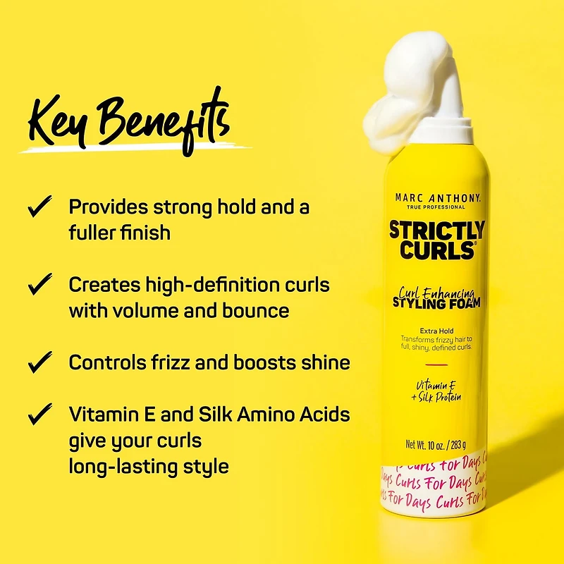 Mousse coiffante bouclante - Strictly Curls de Marc Anthony