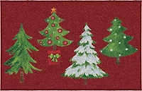 Studio by Korhani, 50x76cm Holiday time Four Tree Printed Accent Mat
