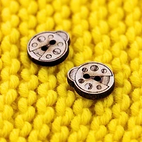 LA VOGUE Buttons, Natural Material - 2 pieces, 23mm (7/8in)