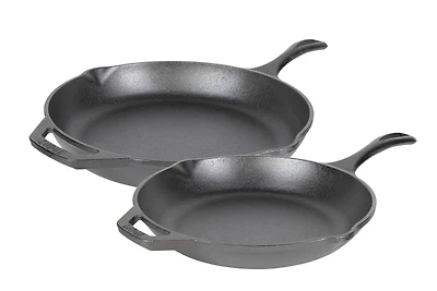 Lodge Chef Collection 10 and 12 Inch Skillet Set