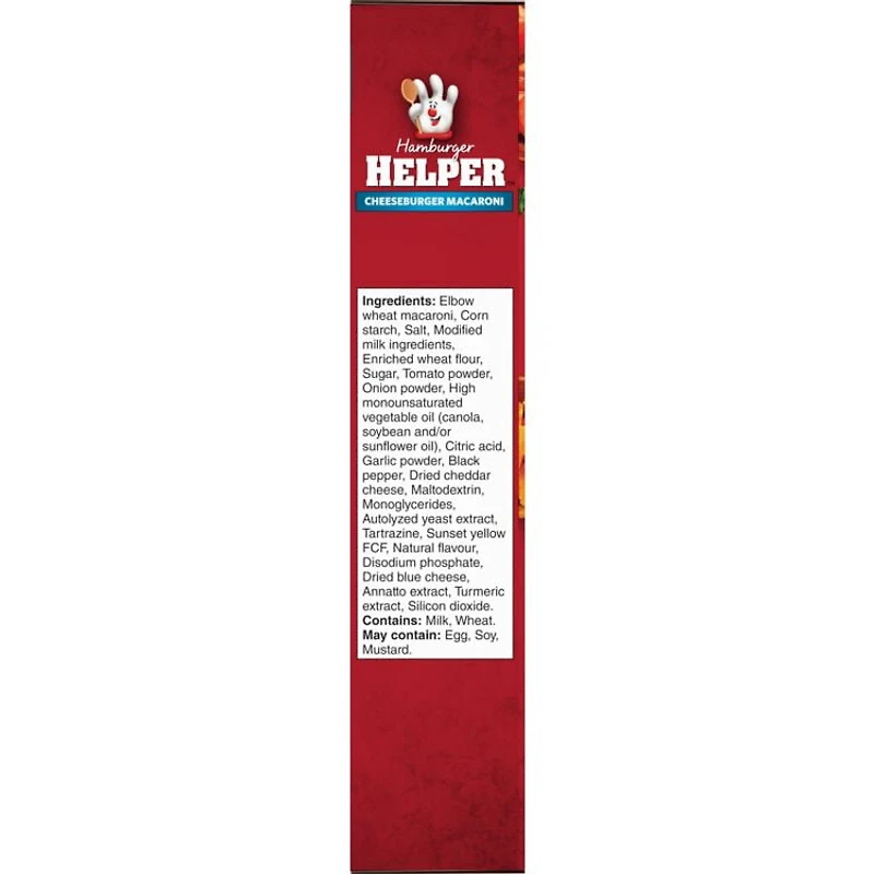 Hamburger Helper Macaroni boeuf et fromage 166 g
