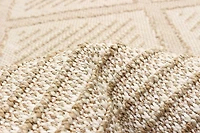 ECARPET Jute Style Area Rug for Bedroom, Living Room, Dining Room Tosca Collection