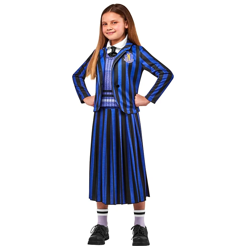 Déguisement Uniforme de Wednesday Nevermore Academy pour fille