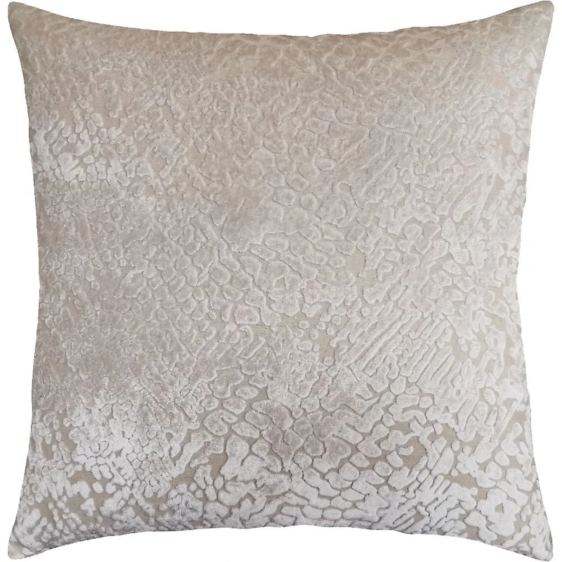 hometrends Coussin Décoratif en Velours Arctique