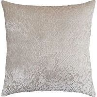 hometrends Coussin Décoratif en Velours Arctique