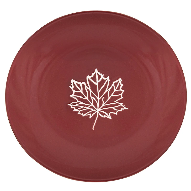 WAY TO CELEBRATE EMBOSSED STONEWARE SIDE PLATE