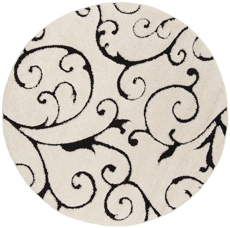 SAFAVIEH Florida Douglas Tapis Vignes Florales Shag