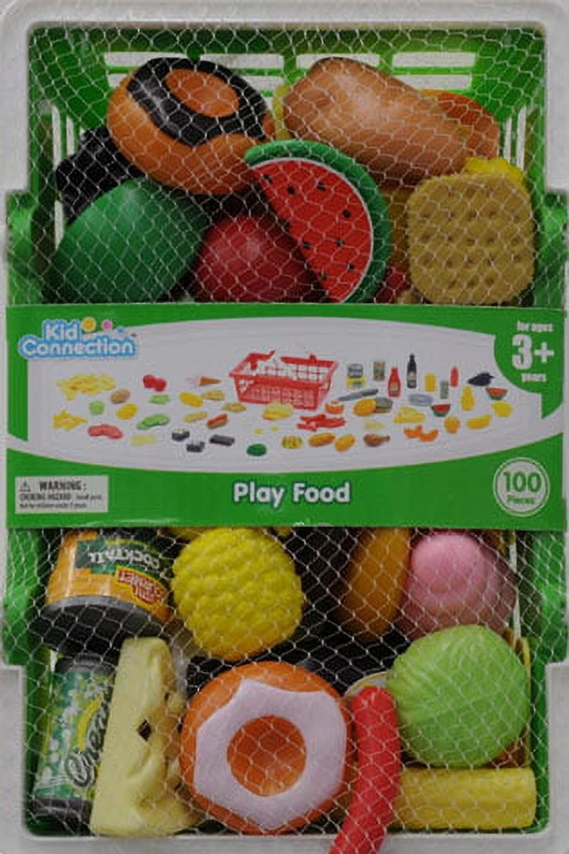 120 Pieces Play Food
