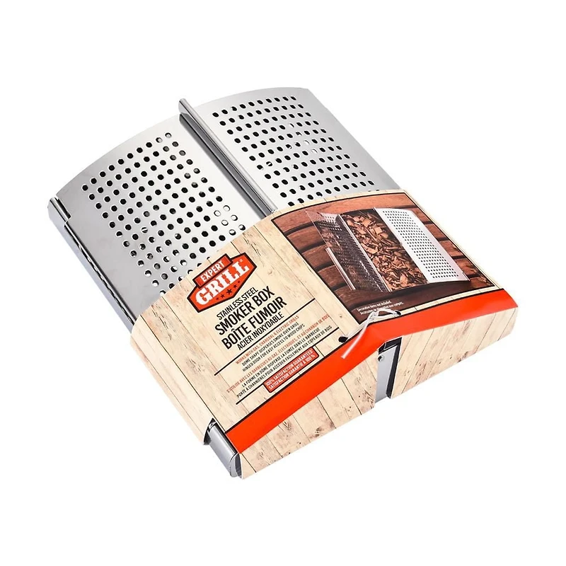 EXPERT GRILL BOÍTE FUMOIR ACIER INOXYDABLE BOÍTE FUMOIR ACIER INOXYDABLE