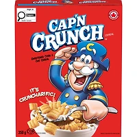 Cap'N Crunch Original Cereal, 350 g.