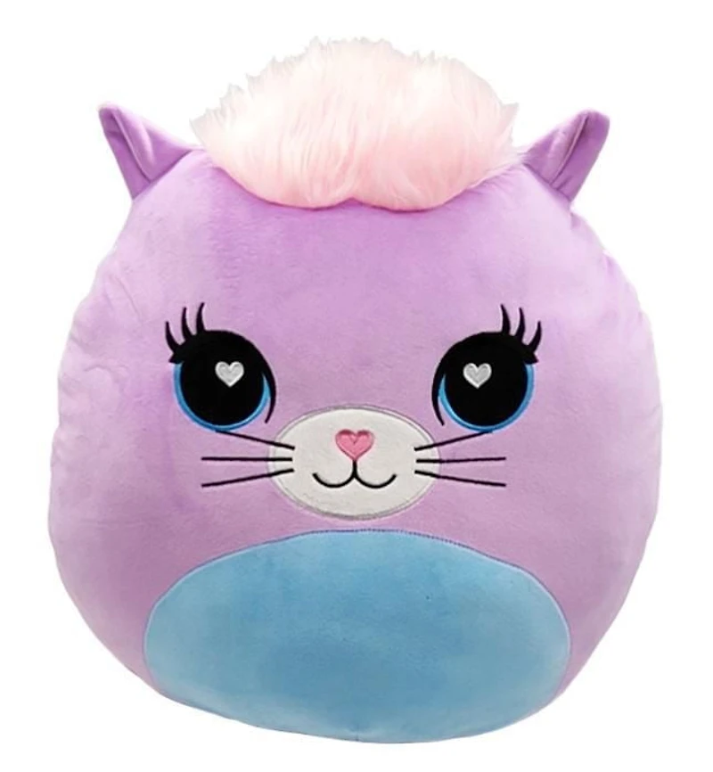 Purple Kitty Smooshie Plush