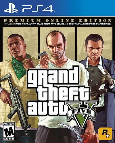 Grand Theft Auto V Premium en ligne (PS4) Playstation 4
