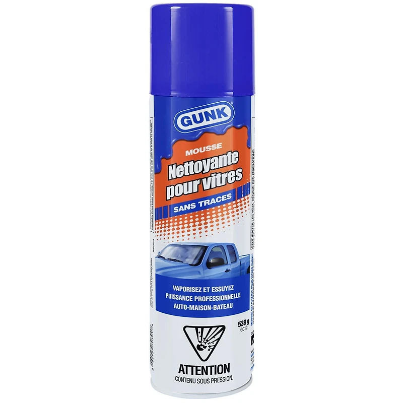 Nettoyant pour vitres Gunk, 19 oz, paquet de 12