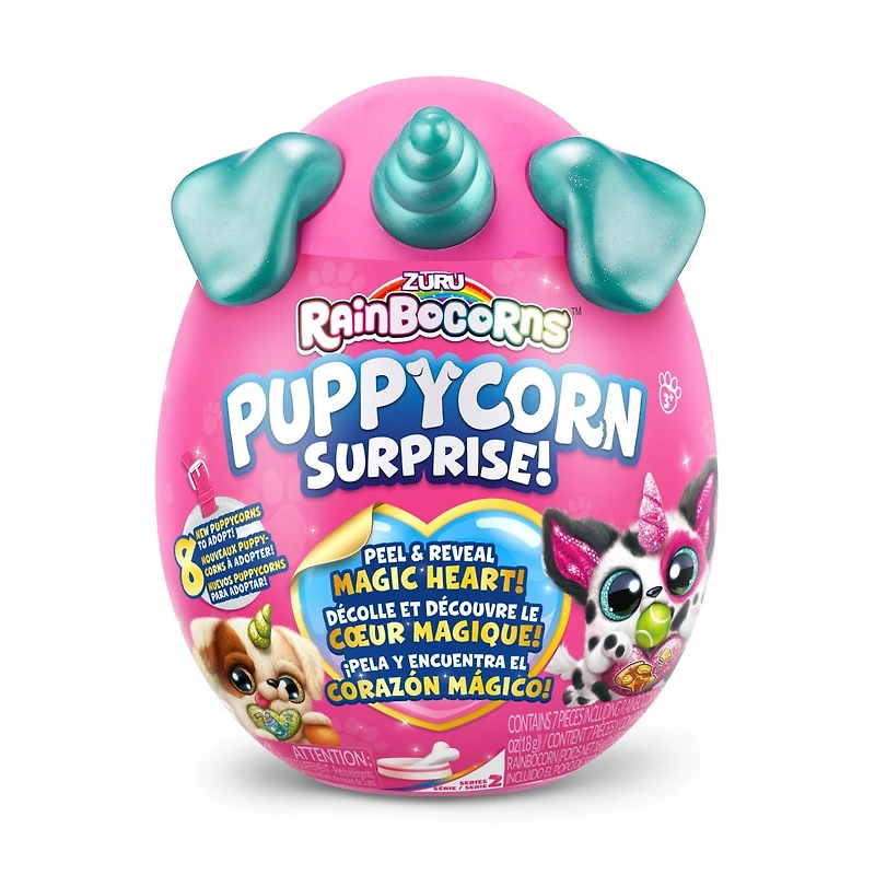 Rainbocorns Sparkle Heart Surprise, Puppycorn Series 2