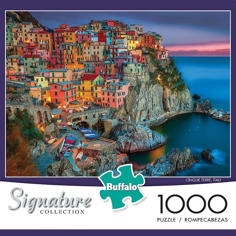 Buffalo Games Signature Collection Cinque Terre 1000 Piece Jigsaw Puzzle