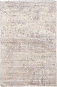 ECARPETGALLERY 5'0" x 7'7" Stripes Galleria Hand-knotted Area Rug for Living Room, Dining Room and Bedroom in Grey