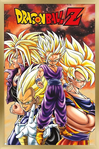 Dragon Ball Z - Saiyans Wall Poster