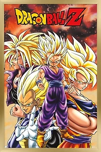 Dragon Ball Z - Saiyans Wall Poster