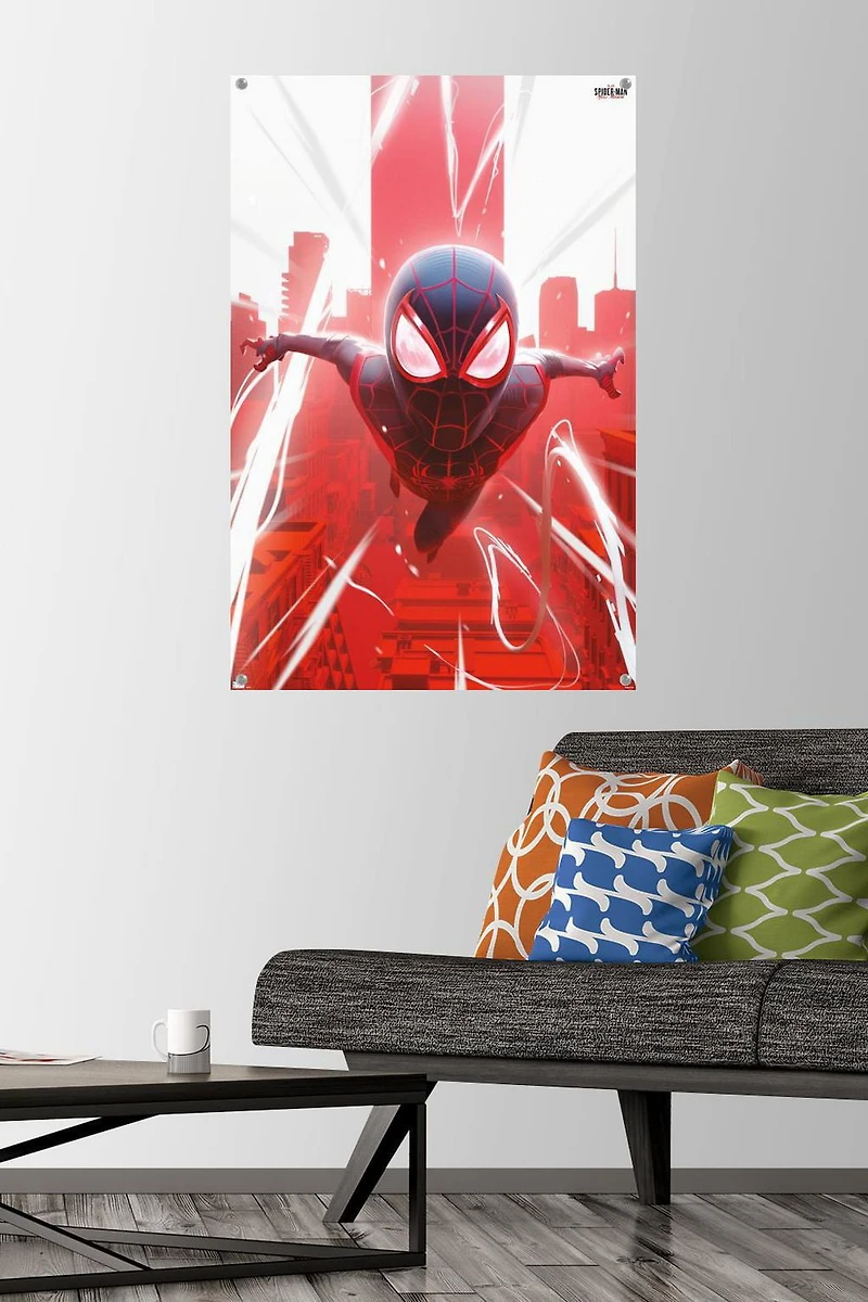 Marvel's Spider-Man: Miles Morales - Falling Wall Poster