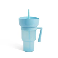 Mainstays 32oz Stadium Tumbler, Blue
